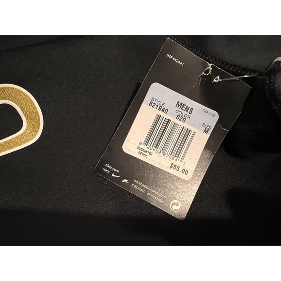 NEW MEN’S NIKE THERMA-FIT HOODIE SWEATSHIRT BLACK WORLD CUP NWT - Picture 9 of 10